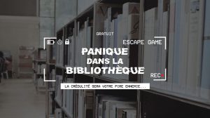 ESCAPE GAME BIBLIOTHEQUE
