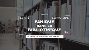 ESCAPE GAME BIBLIOTHEQUE