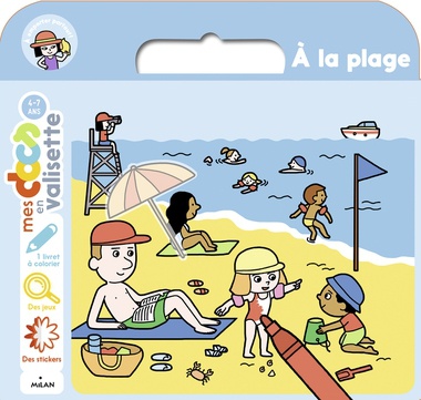 À la plage mes docs en Valisette 