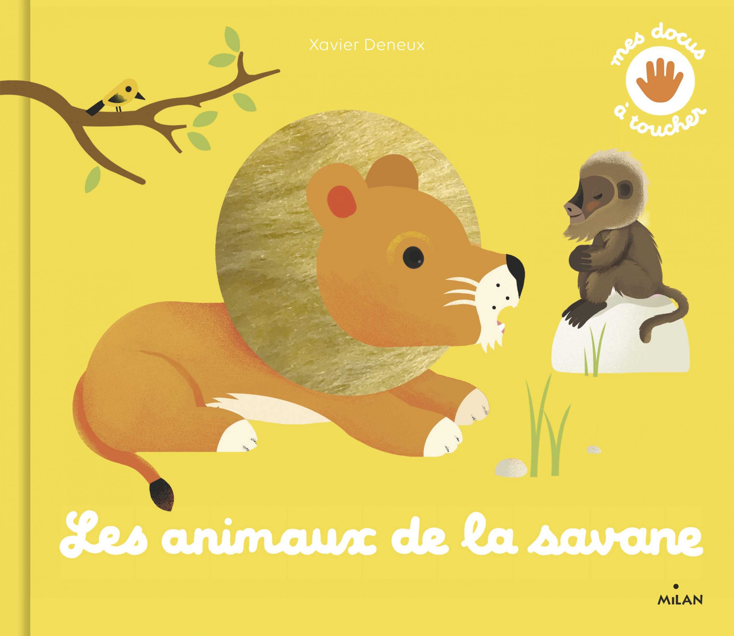 Couverture les animaux de la savane 