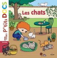 Couverture du livre Mes p'tits docs Les chats 