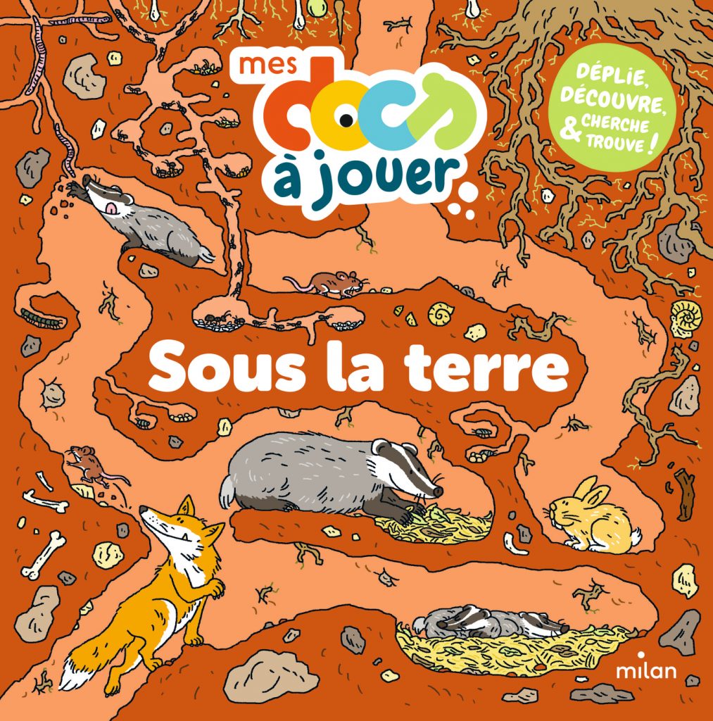 Couverture de "Sous la terre"