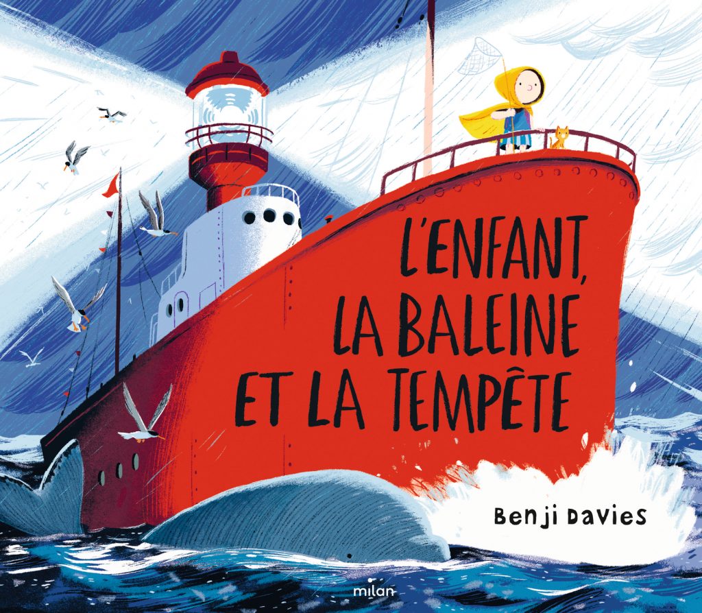 Couverture de "L'Enfant, la baleine et la tempête"