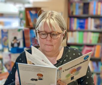 Portrait de la libraire Myriam Nion