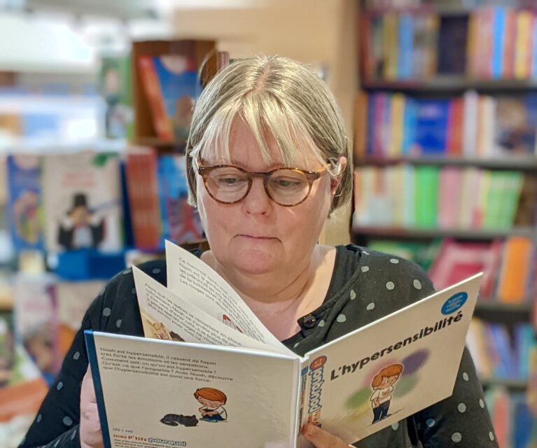 Portrait de la libraire Myriam Nion