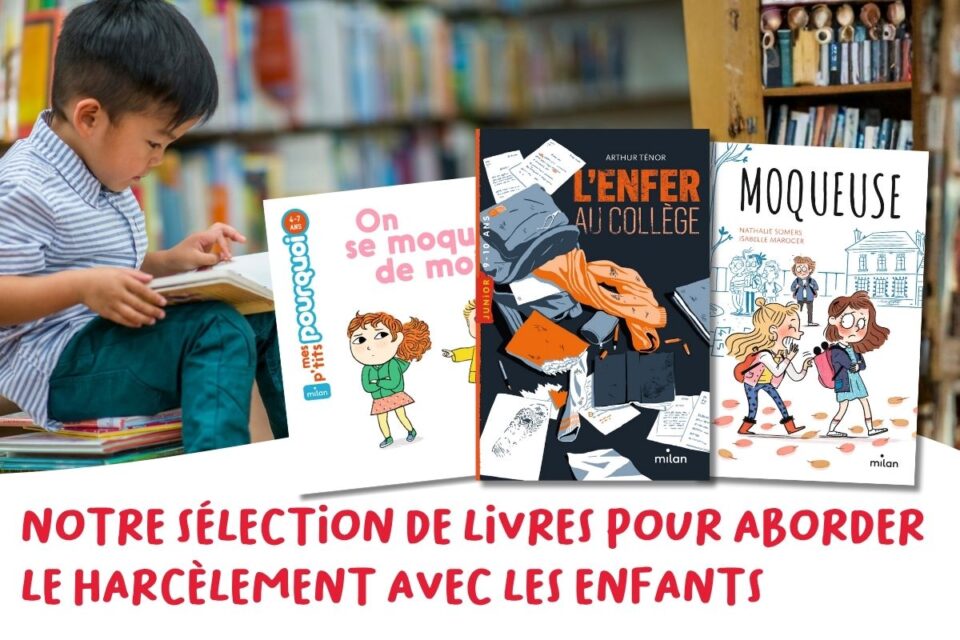 Visuel livres harcèlement